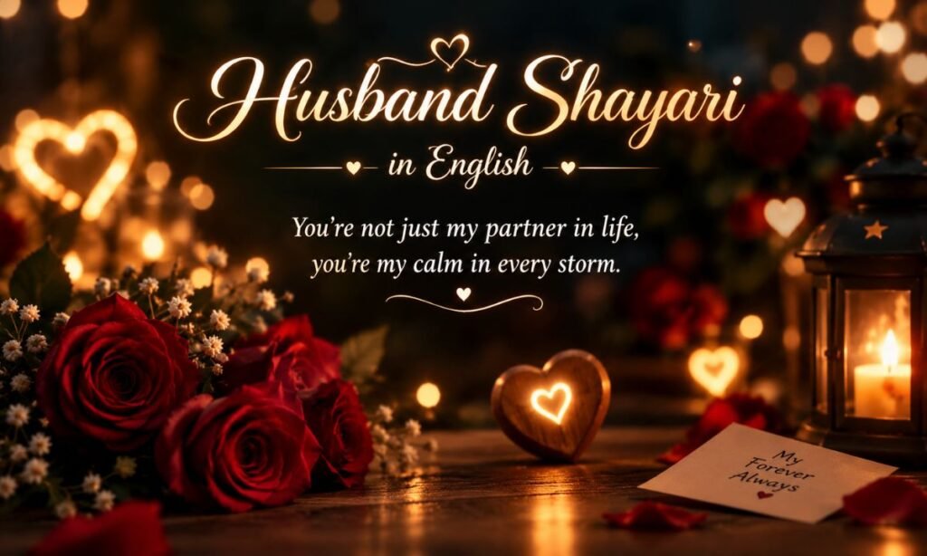 Husband Shayari in English