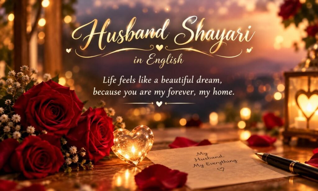Husband Shayari in English