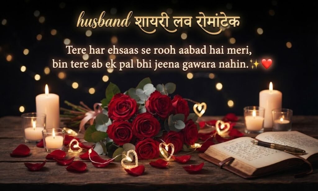 husband शायरी लव रोमांटिक