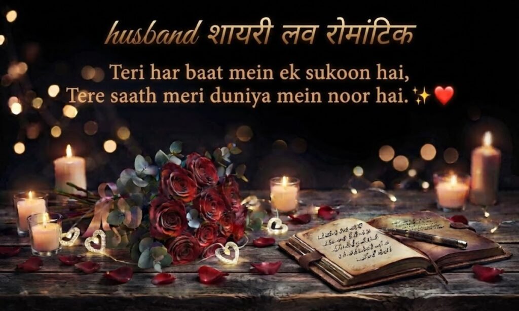 husband शायरी लव रोमांटिक