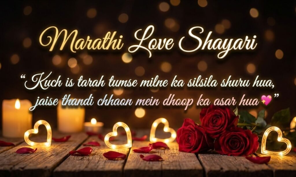 Marathi Love Shayari
