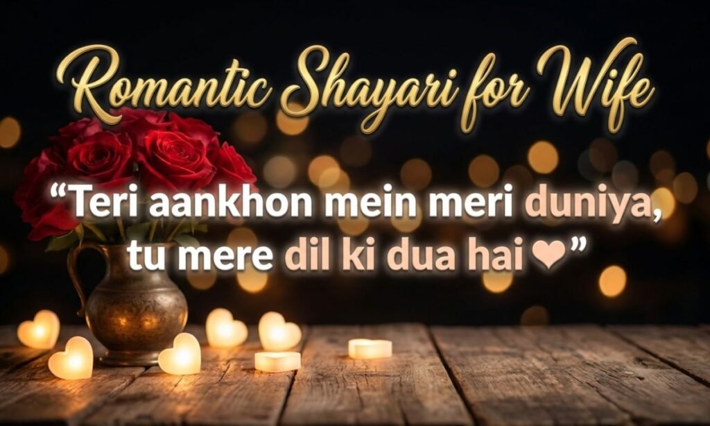 Romantic Shayari for Wife