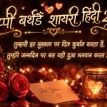 हैप्पी बर्थडे शायरी हिंदी 2 line