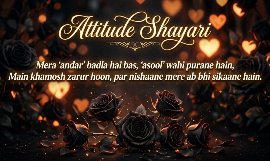 Attitude Shayari