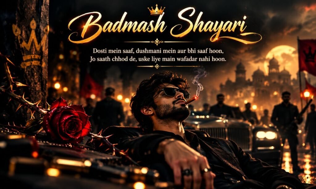 Badmash Shayari
