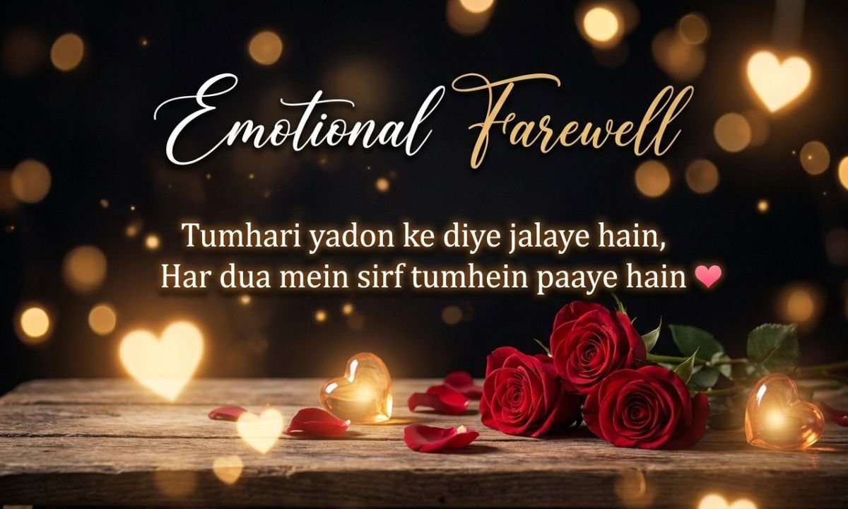 Emotional Farewell