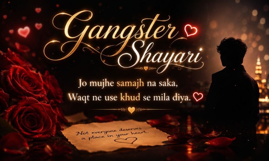 Gangster Shayari