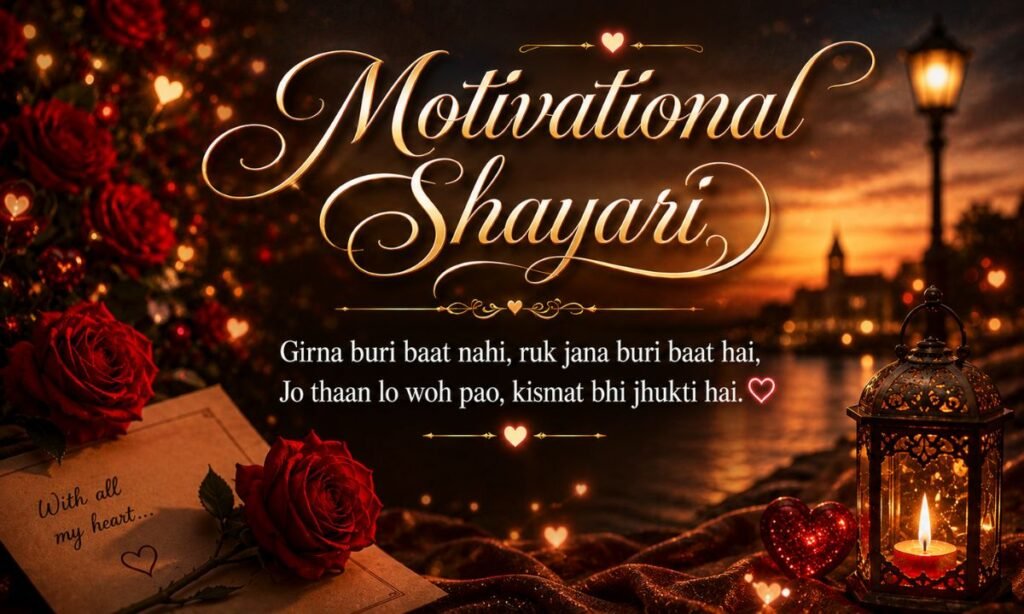 Motivational Shayari