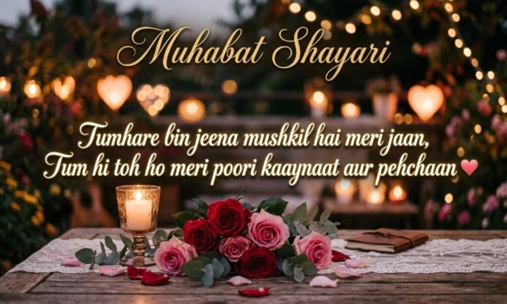 Mohabbat Shayari