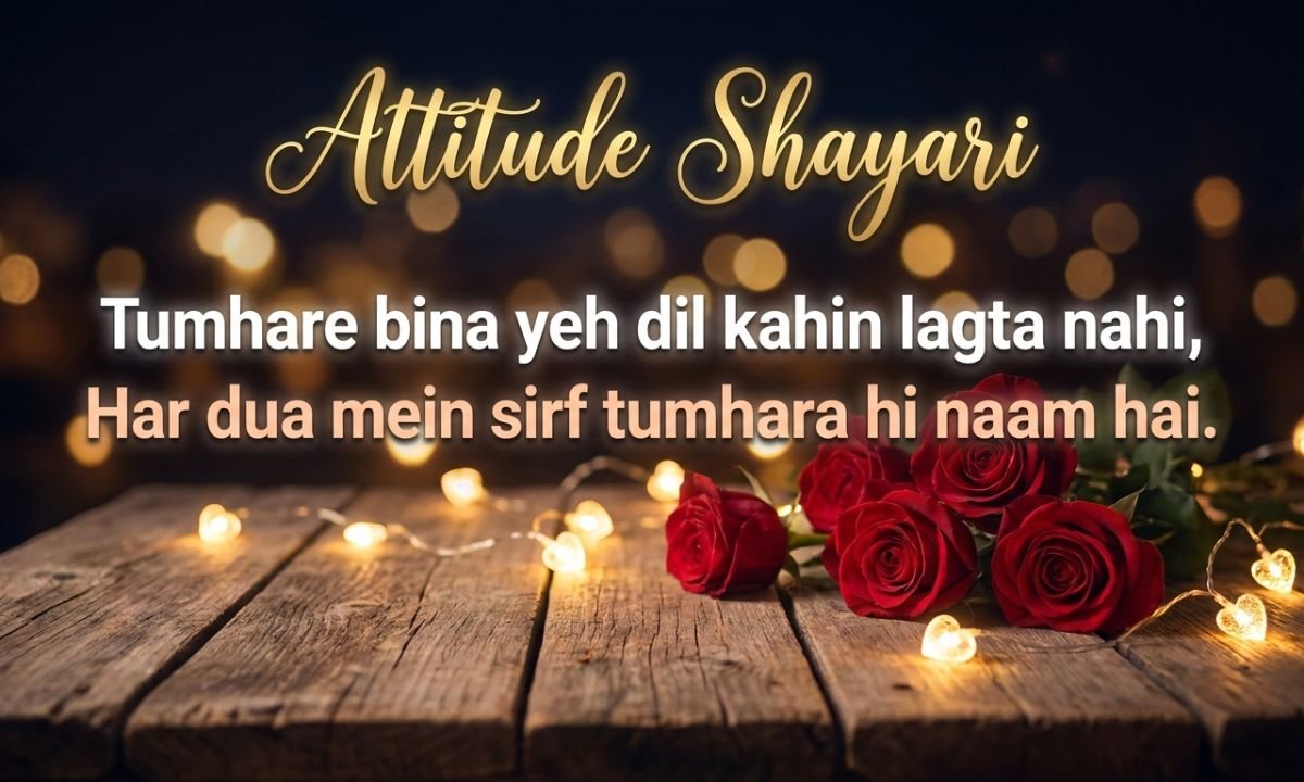 Attitude Shayari
