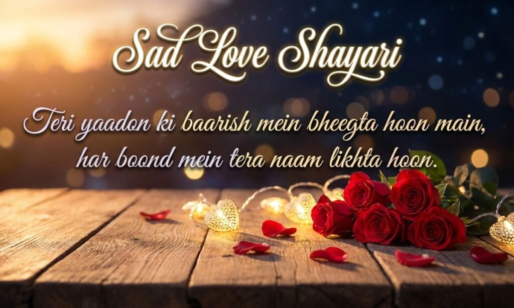 Sad Love Shayari