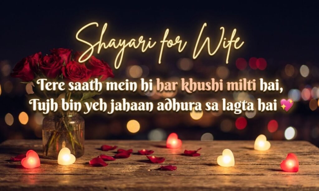 Shayari for Wife